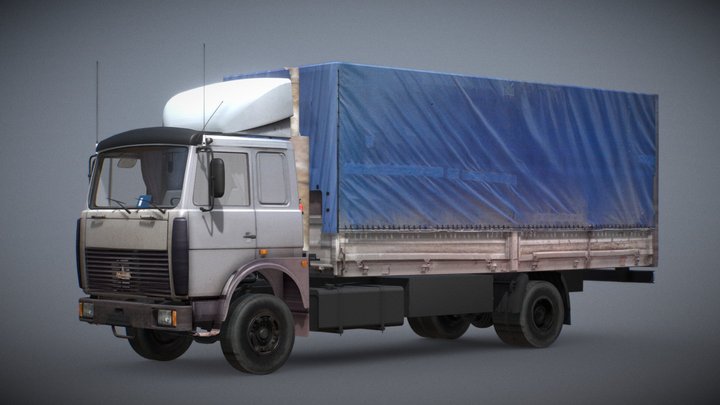 maz-5336 3D Model
