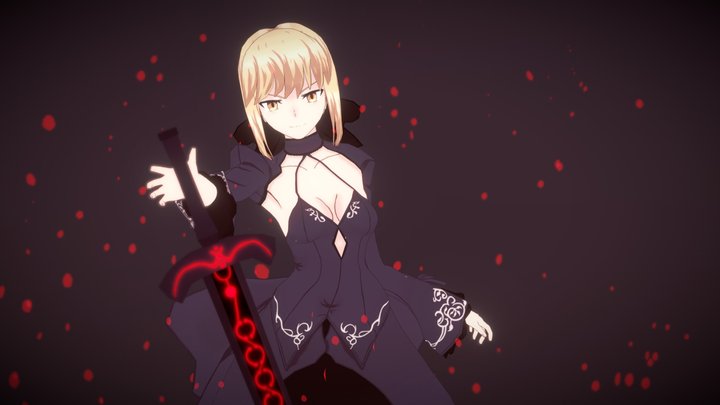 Alter Saber - Fate/Stay Night: Heaven's Feel 3D Model