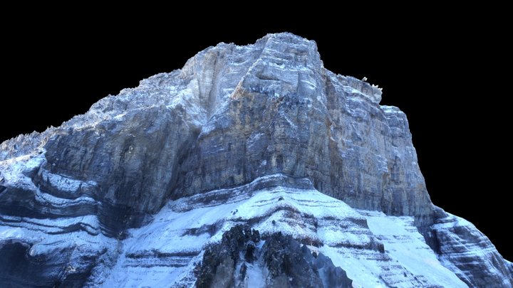 Mont Granier, Savoie-Isère, France 3D Model