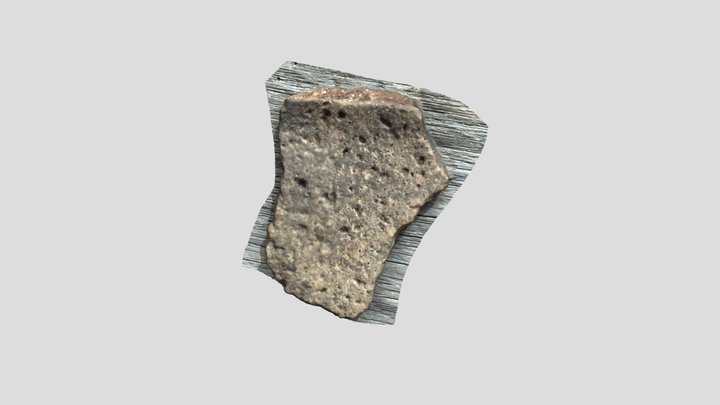 Cerámica do geoglifo Yasmim 3D Model