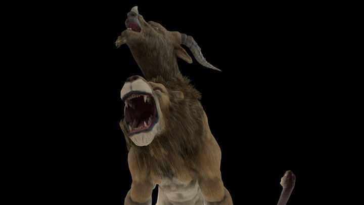 Chimera 3D Model