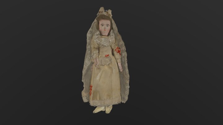 Herzogin - Bamberger Marionettentheater 3D Model