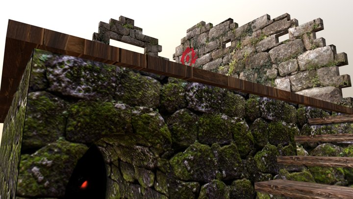 Old dock 3D Model