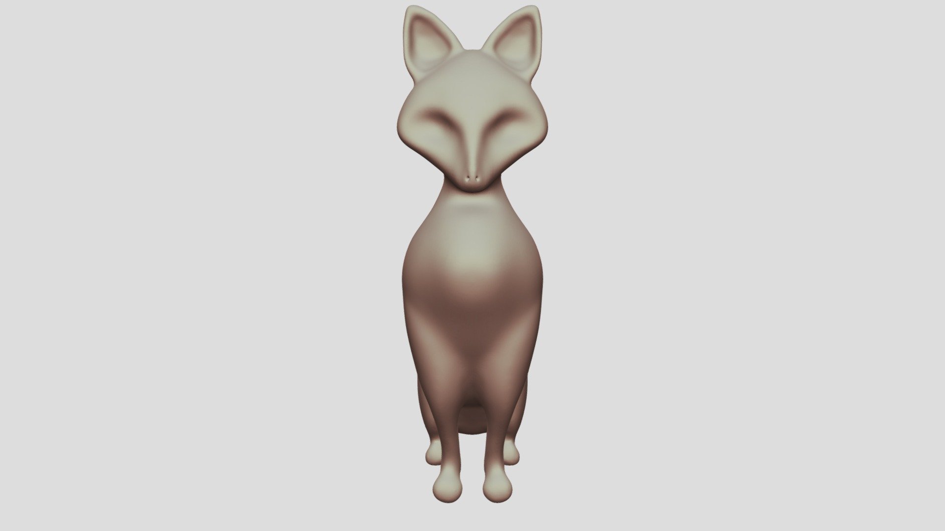 Fox statue