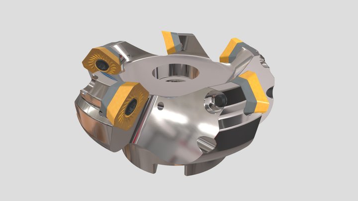 Dormer Pramet face mill cutter 3D Model