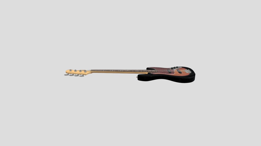 Crv Jazz Bass 3 Tone Sunburst