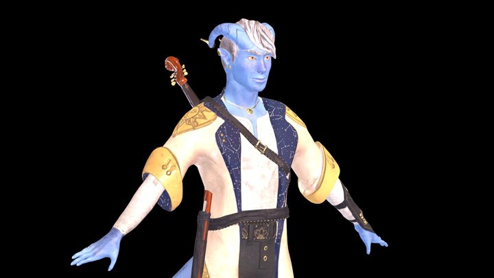 Gart 150 Character 'Tyrviet' 3D Model