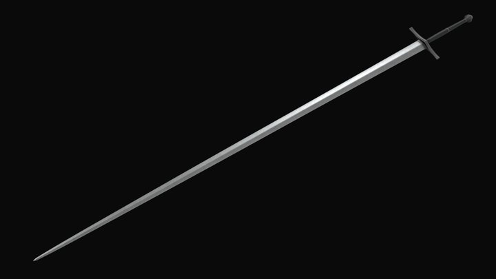 Longsword 3D Model