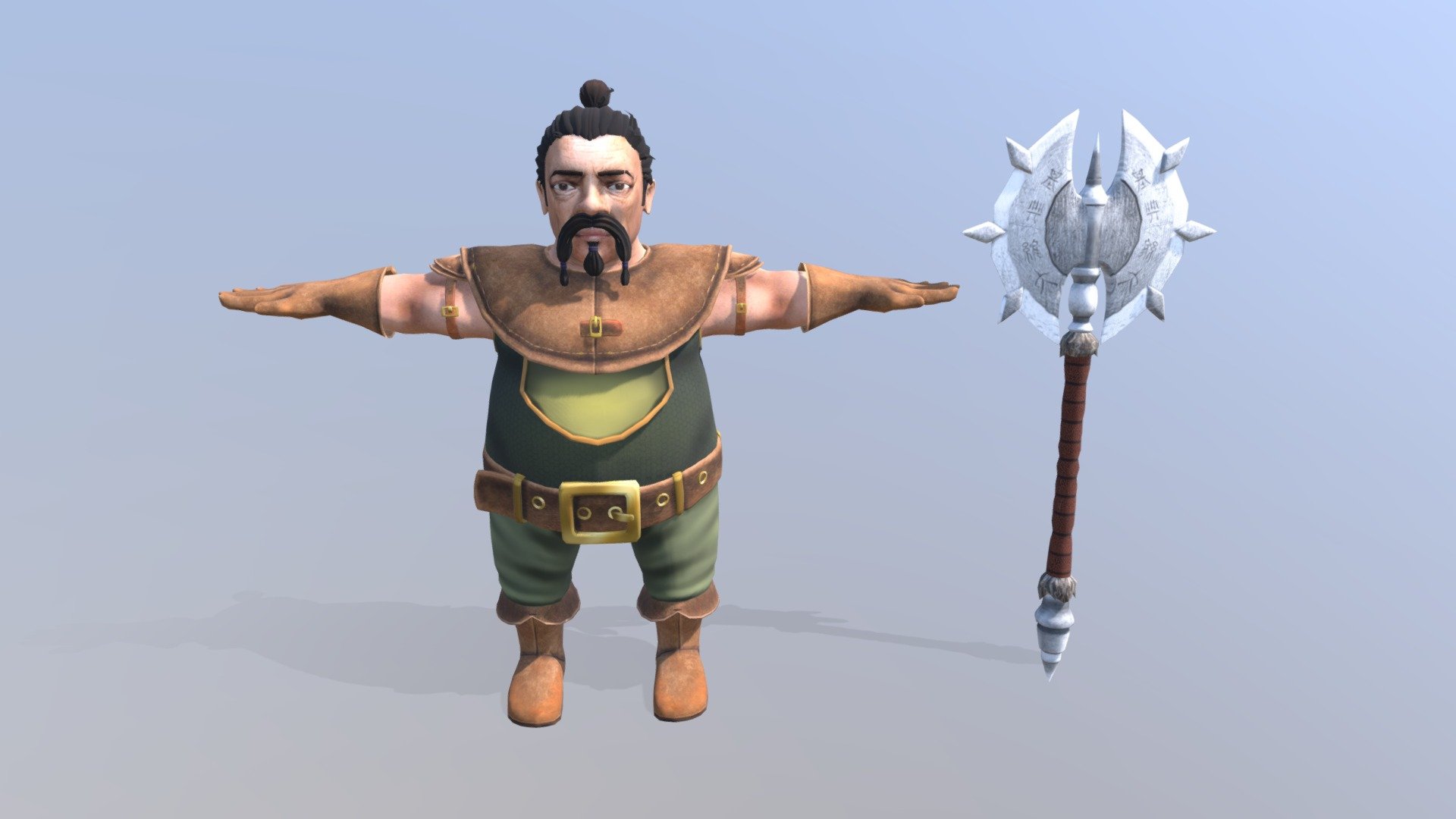 Male Dwarf Warrior