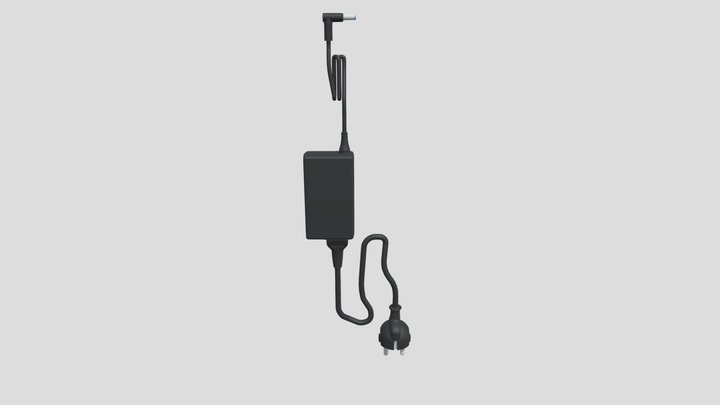 Laptop Charger 3D Model