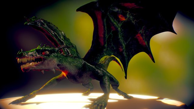 O DRAGAO 3D Model