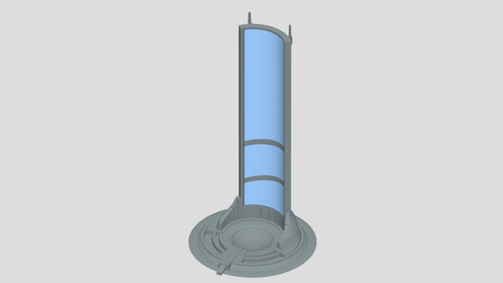Solar Harvester from Evangelion 3D Model