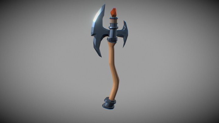 Medieval_Axe 3D Model