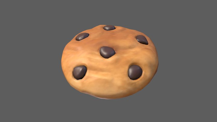 Cookie 3D Model