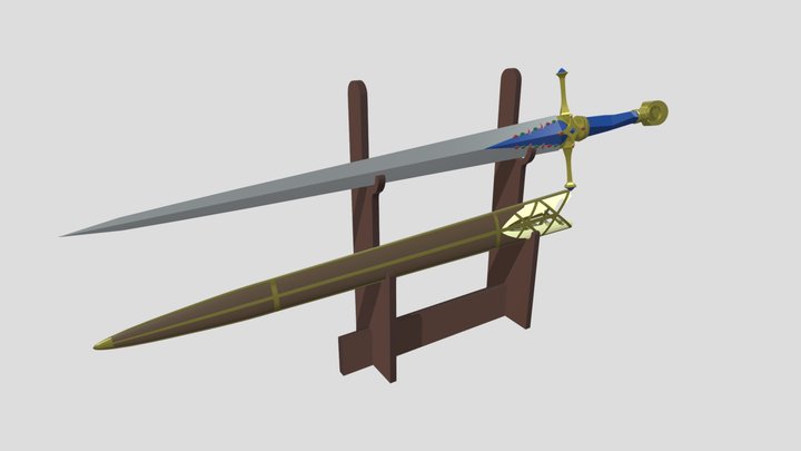 Carian Sword Take #2 3D Model