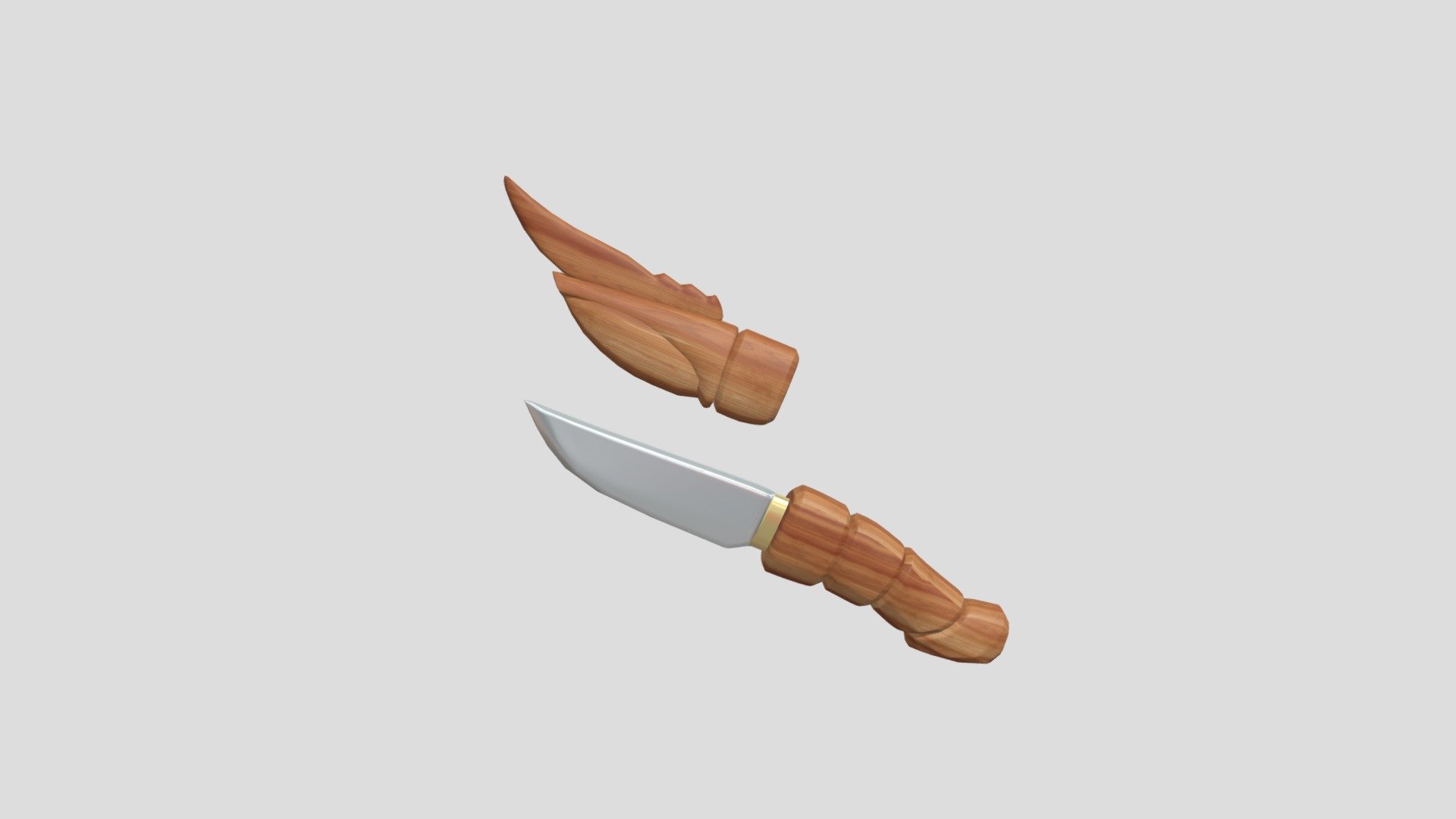 PRAWN SHAPE KNIFE