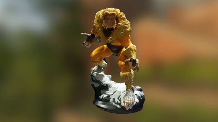 20170205 Sabretooth 3D Model