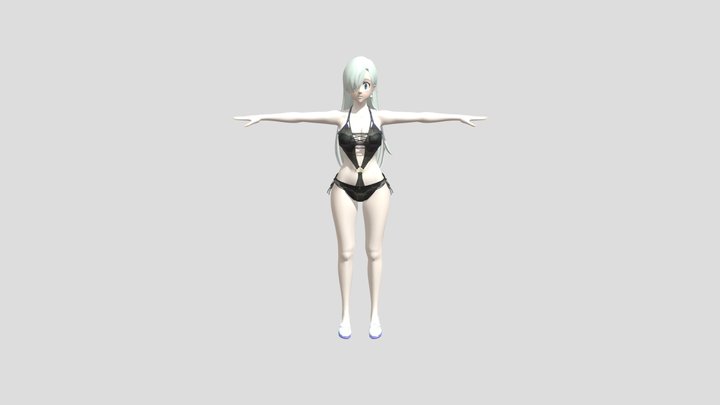 Mini bikini 3D Model