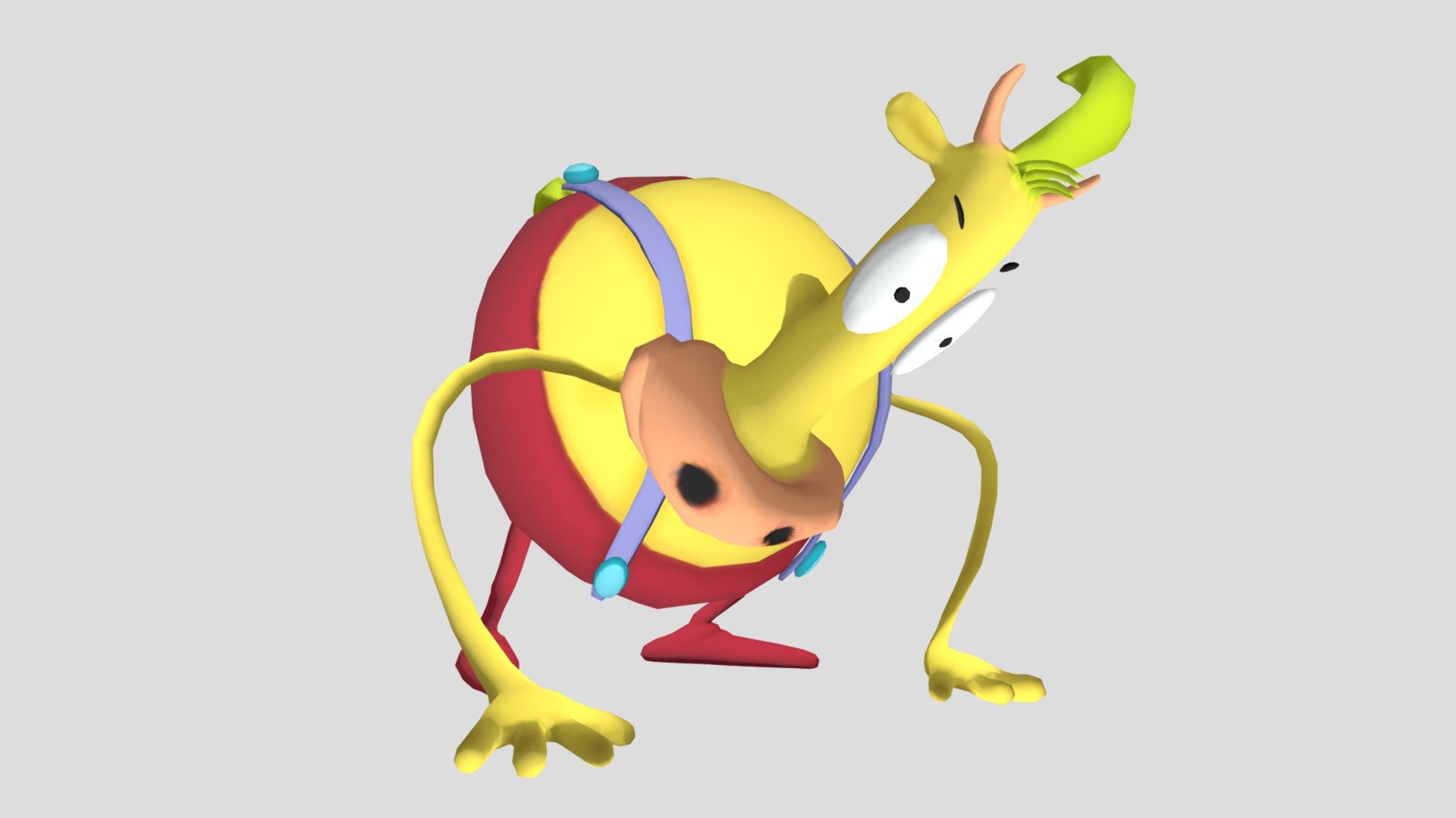 NSBU - Heffer Wolfie - Download Free 3D model by SMF Features Developed ...