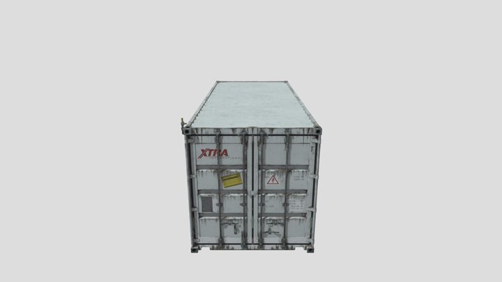 Container (LP Finish)(R Etexturing) 3D Model