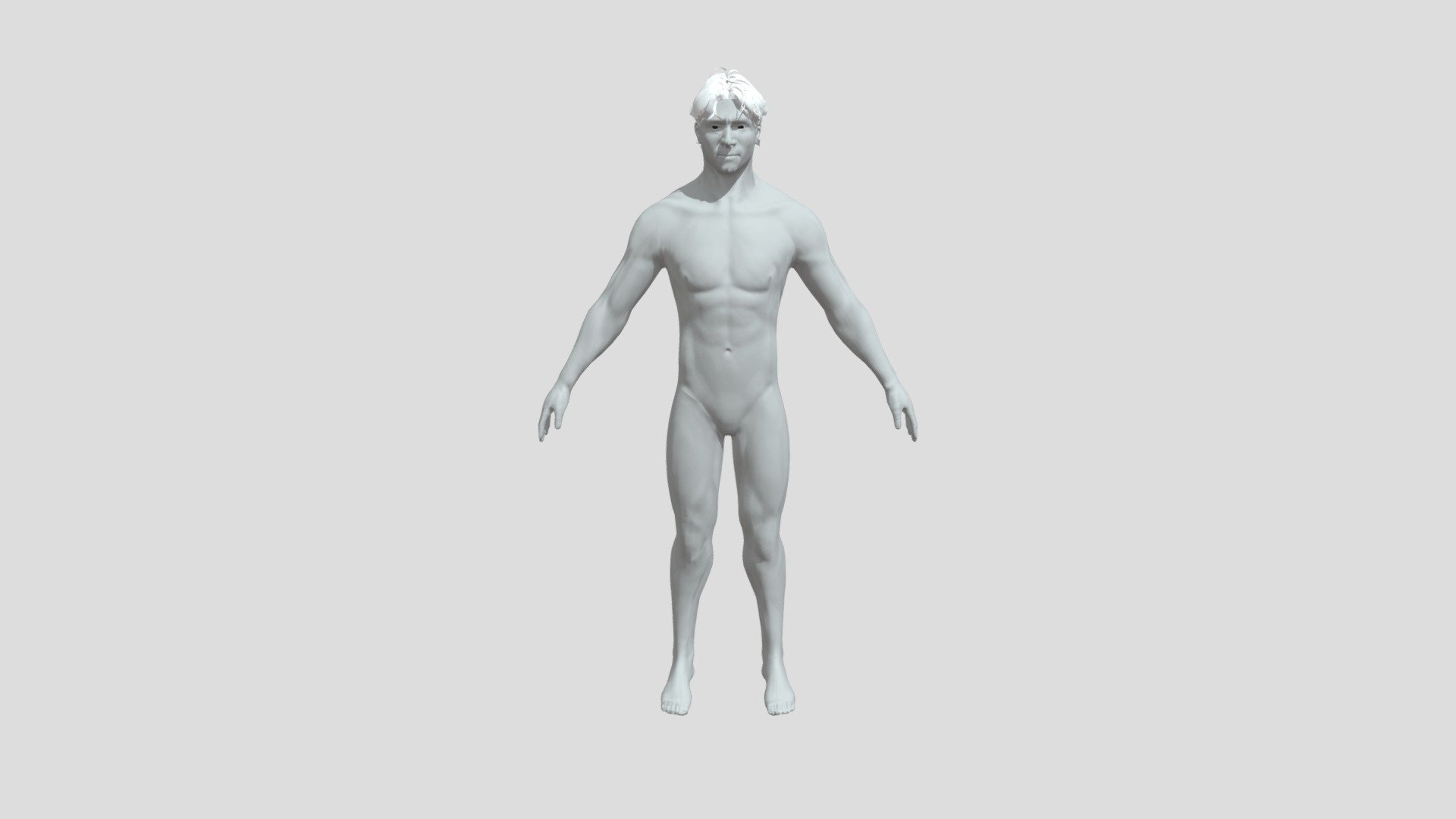 Man Base Mesh - Download Free 3D model by AnadilArt [c52e823] - Sketchfab
