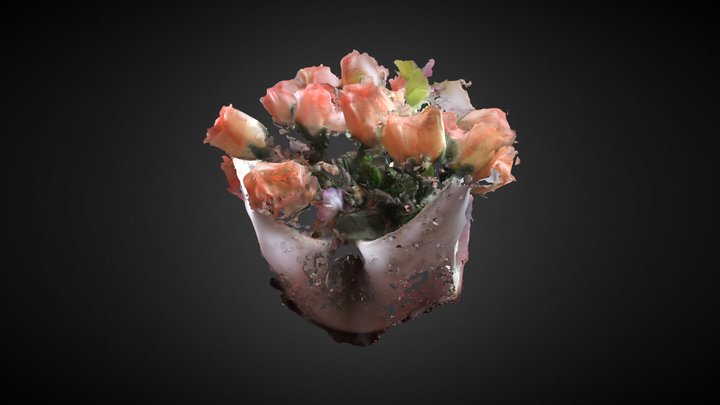 Vaso de flores 3D Model