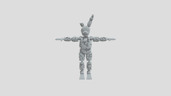FAILZ Springtrap V6 3D Model