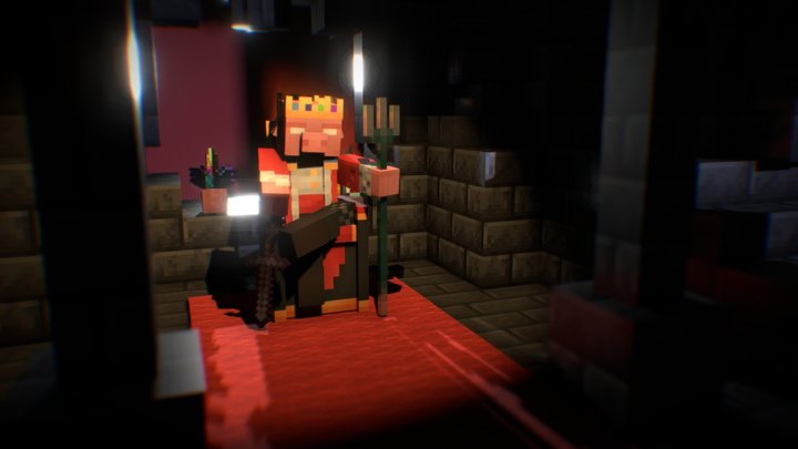 Technoblade (Scene Render) 3D Model
