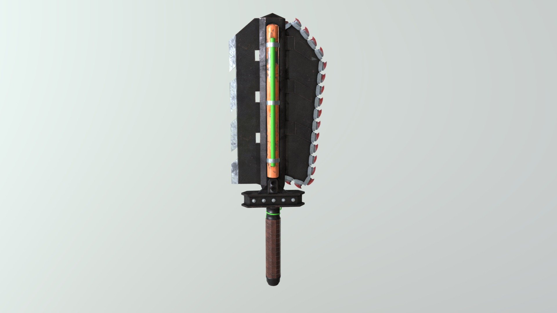 Chempunk Chainsaw Sword - 3D model by Slinch [c530cf6] - Sketchfab