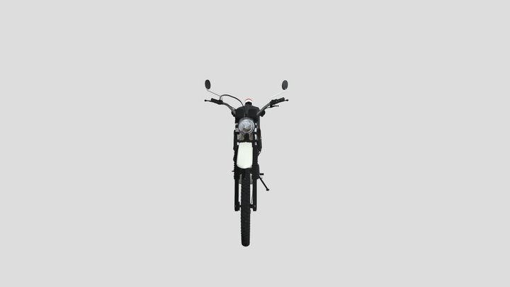 Yamaha XT 500 3D Model