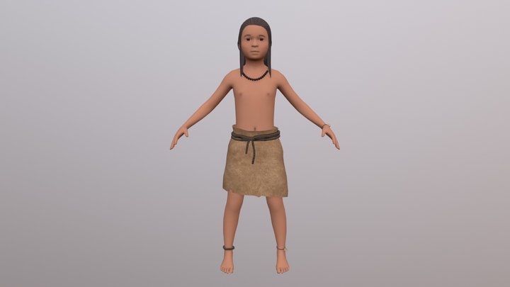 NIÑA (7 AÑOS) 3D Model