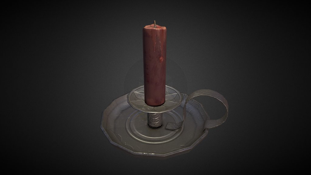 Medieval candle