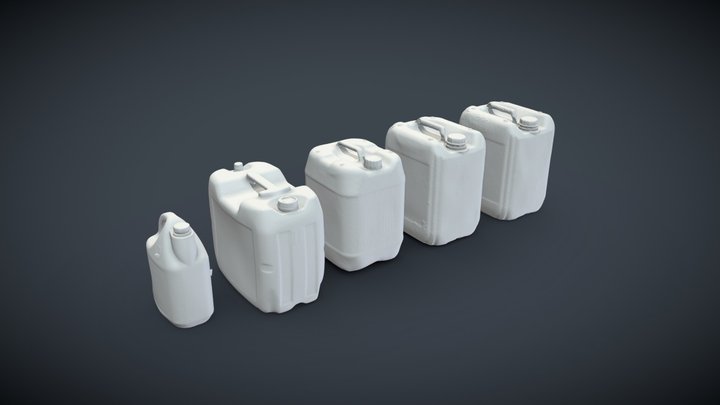 Canisters pack w/o textures [Photogrammetry]