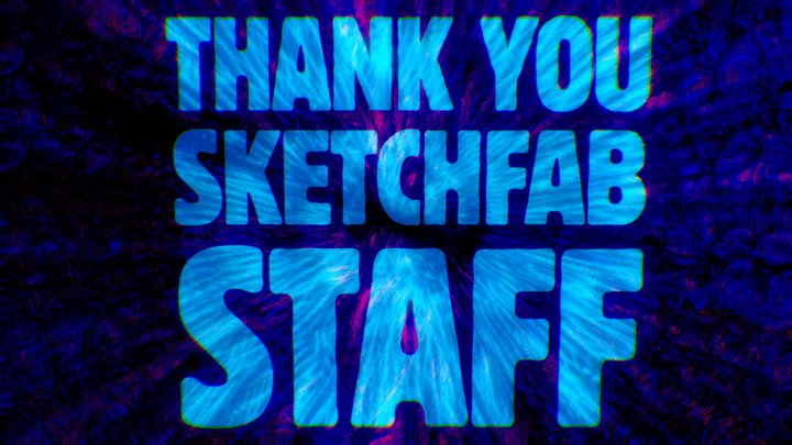 Thanks Staff – Modello 3D gratuito STL