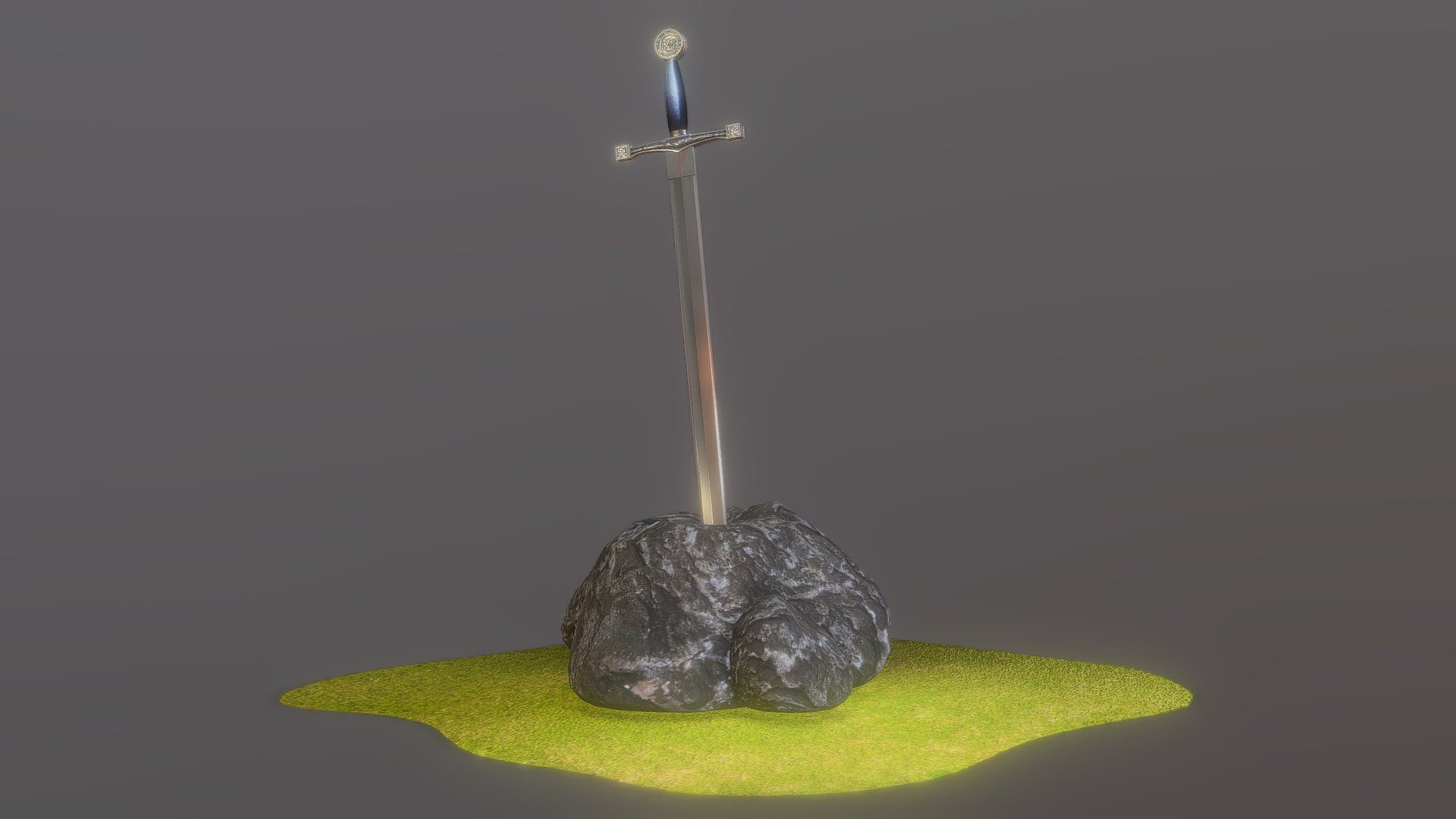 Sword In Rock - Buy Royalty Free 3D model by 3Dee (@mellydeeis ...