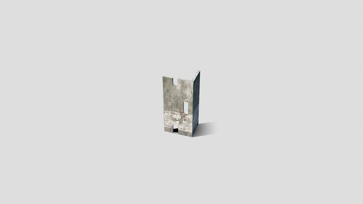Wall small for render 3D Model