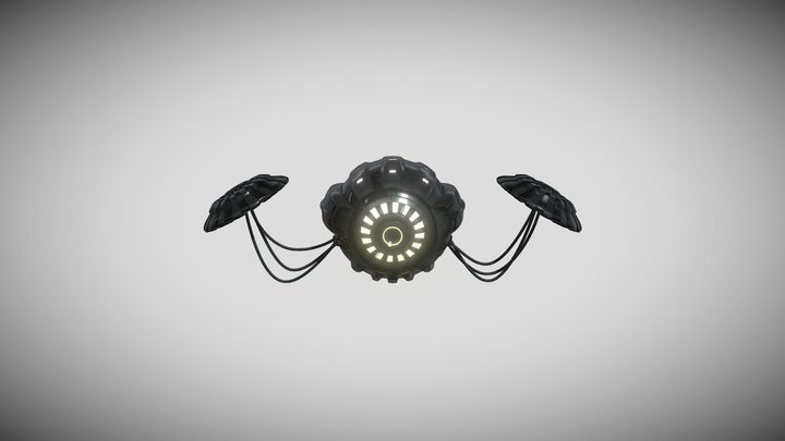 drone combined 3D Model