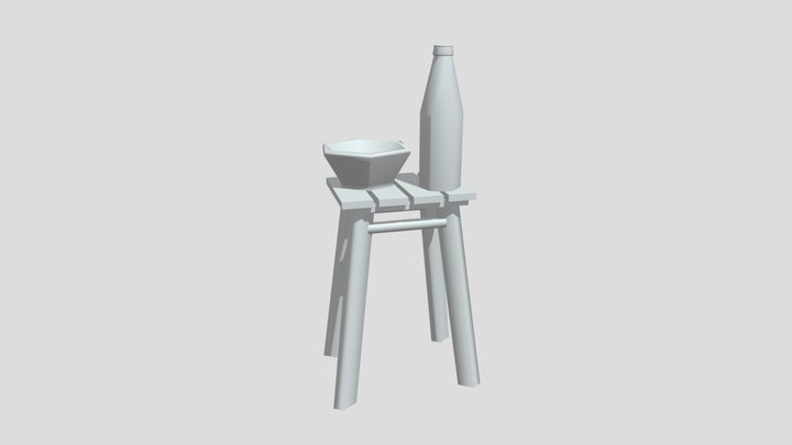 1VFX07E_HalsbergheMaurice_3SimpleProps_Sketchfab 3D Model