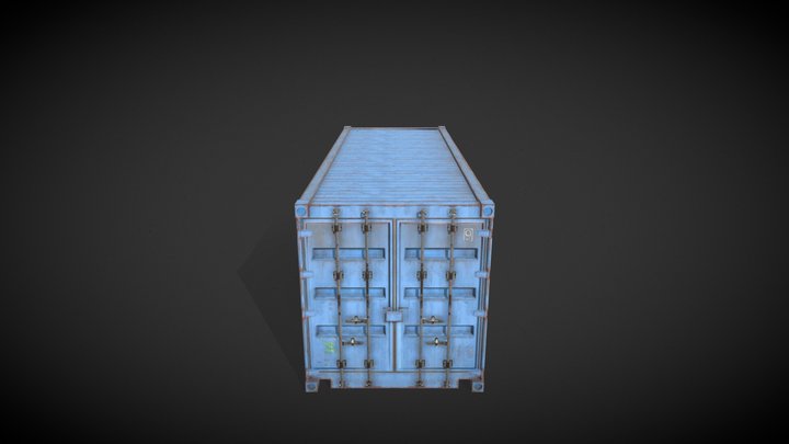 ContainerShip 3D Model