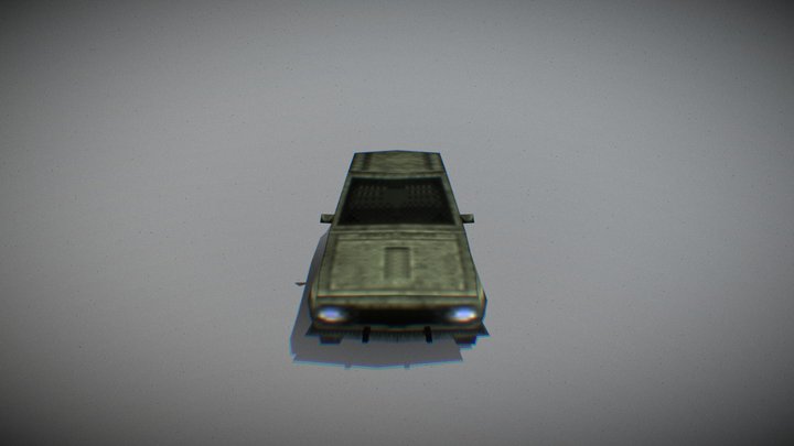 Low-poly car