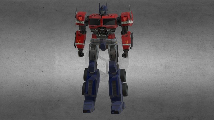Optimus Prime (2018/ROTB) 3D Model