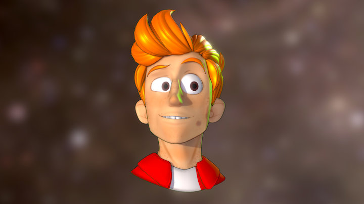 Philip J Fry 3D Model