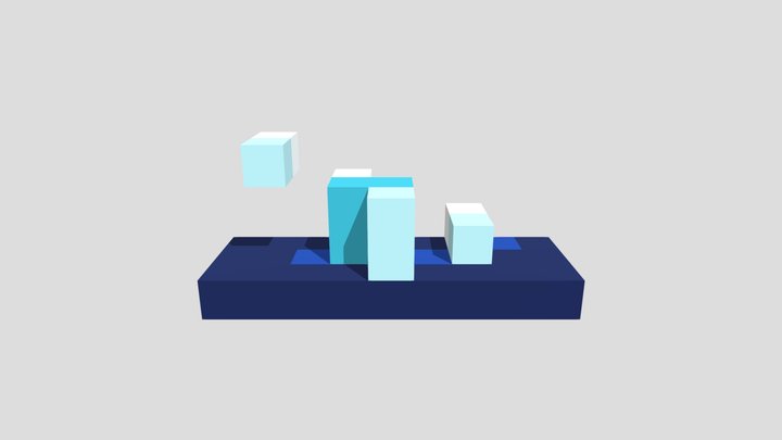 Air Bubble - Voxel 32x32 (Animated) – Modèle 3D gratuit STL