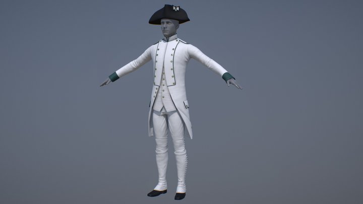 85th line infantry regiment fusilier. 3D Model