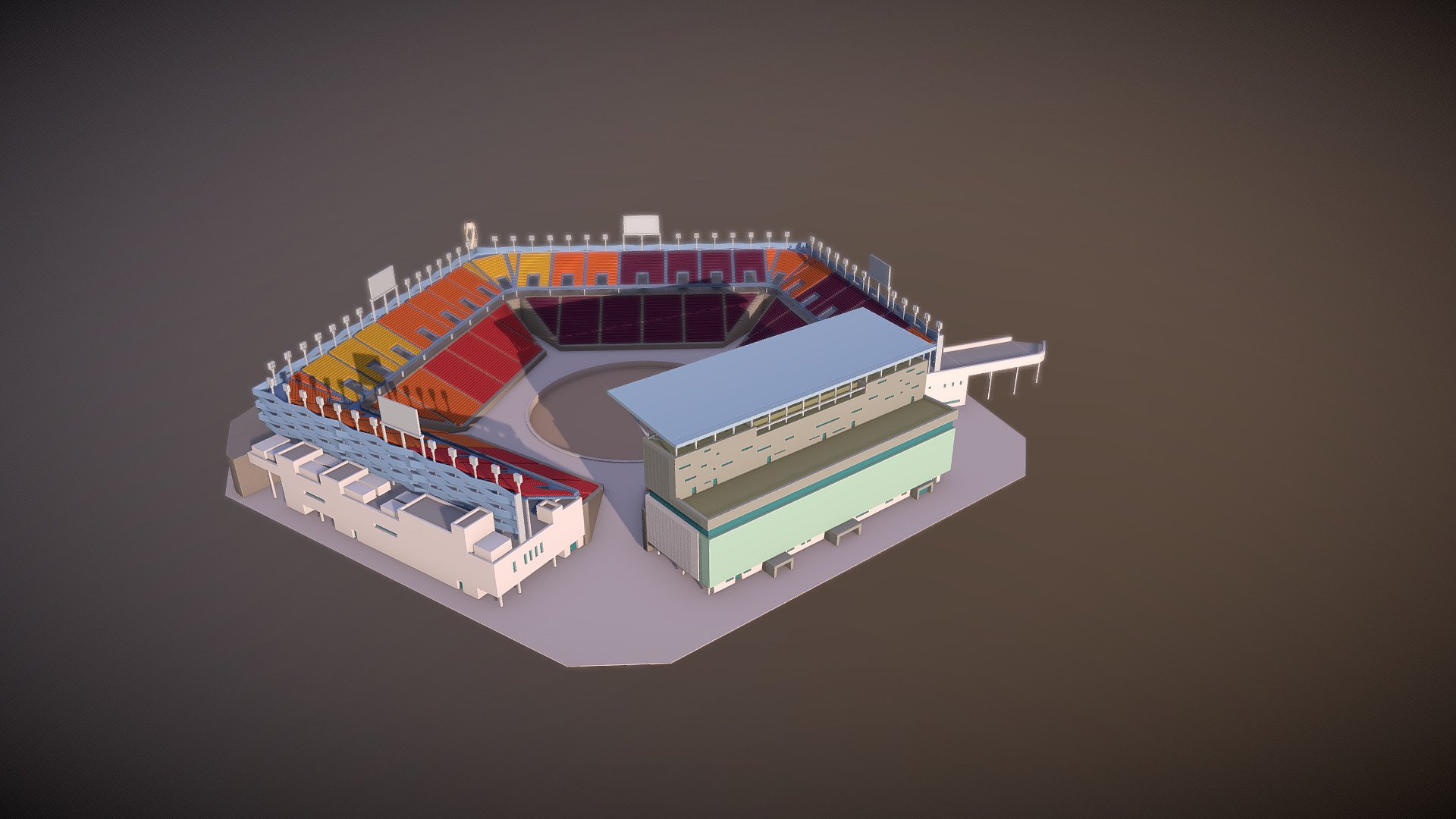 Pyeongchang Olympic Stadium - 3D model by Saular [c53b3ec] - Sketchfab