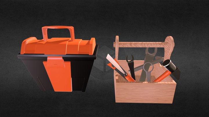 Toolbox 3D models - Sketchfab