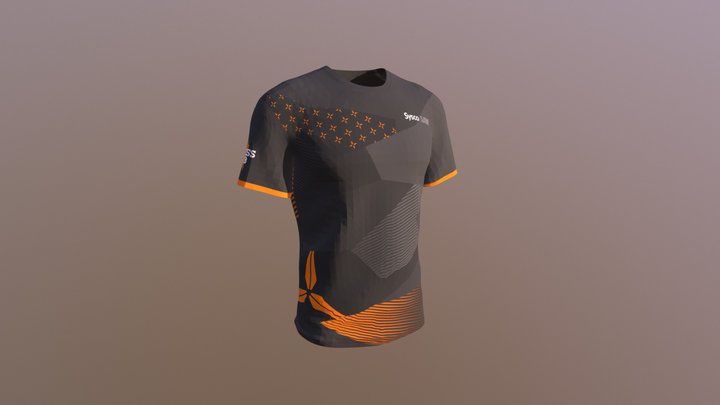 Sysco Labs Sports Team Tshirt V6 3D Model