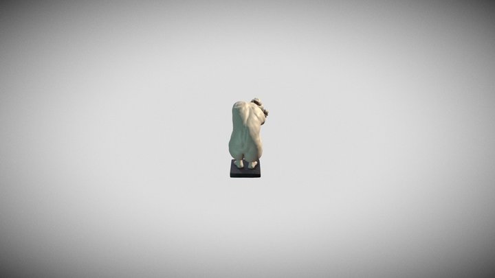 femme_accroupie_camille_claudel_01 3D Model