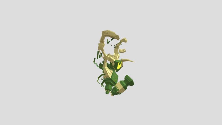 Minecarft Forest King 3D Model