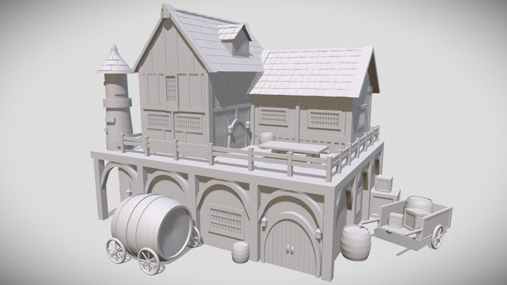 Tavern Wk2 3D Model